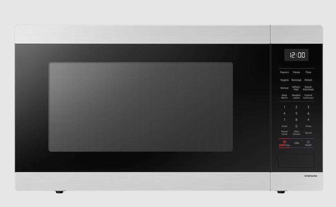 Samsung - 1.9 cu. Ft  Counter top Microwave in Stainless - MS19DG8500SRAC