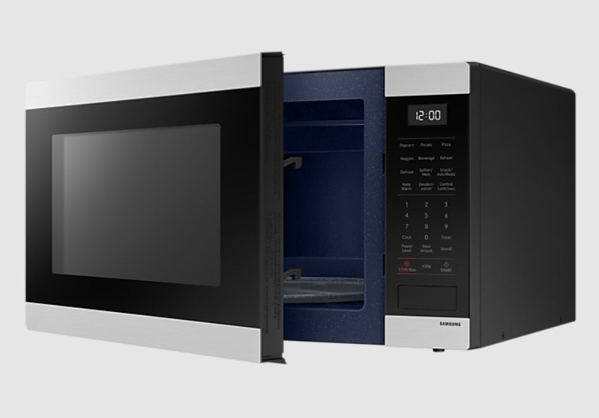 Samsung - 1.9 cu. Ft  Counter top Microwave in Stainless - MS19DG8500SRAC