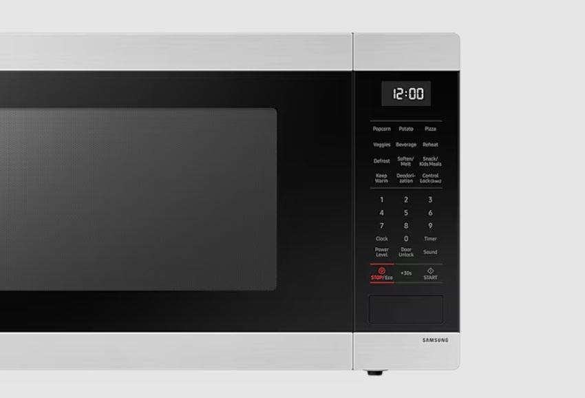 Samsung - 1.9 cu. Ft  Counter top Microwave in Stainless - MS19DG8500SRAC