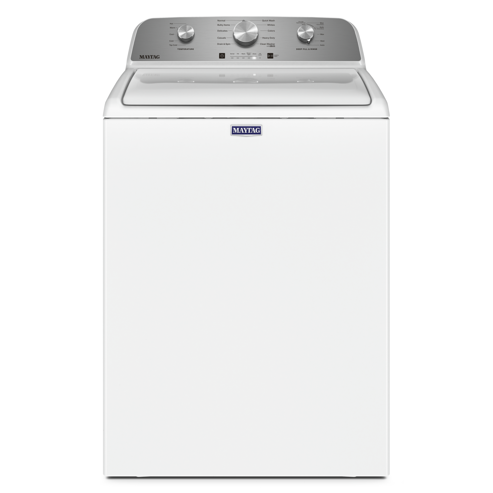 Maytag - 5.2 cu. Ft  Top Load Washer in White - MVW4505MW