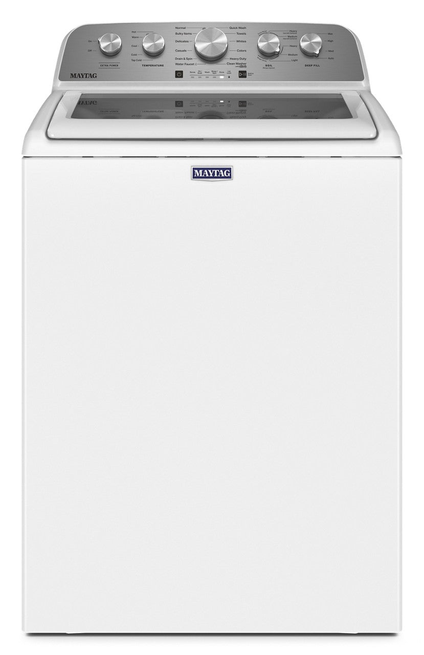 Maytag - 5.5 cu. Ft  Top Load Washer in White - MVW5435PW