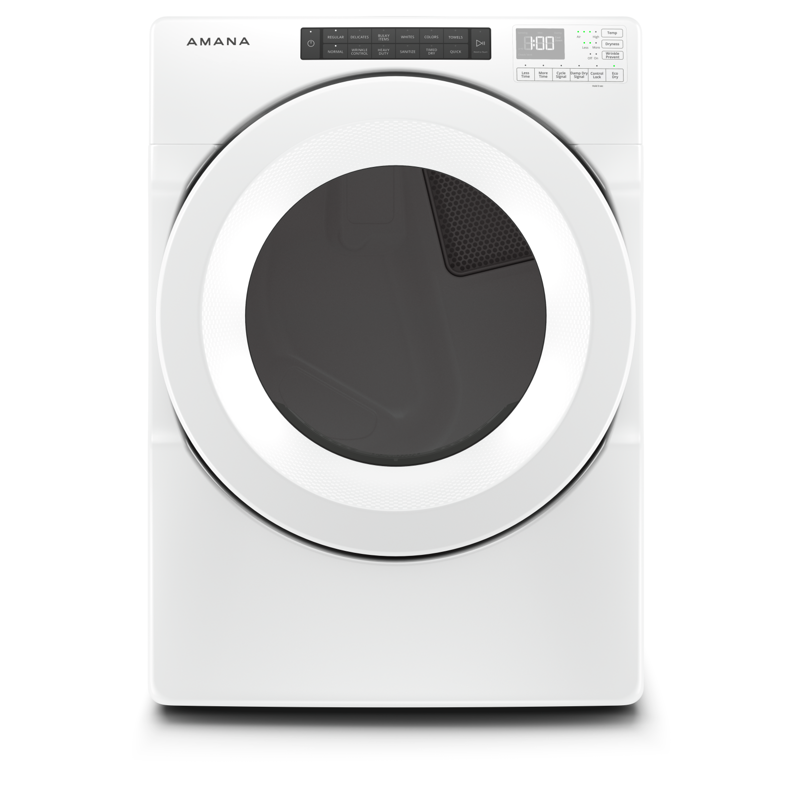 Amana - 7.4 cu. Ft  Gas Dryer in White - NGD5800HW