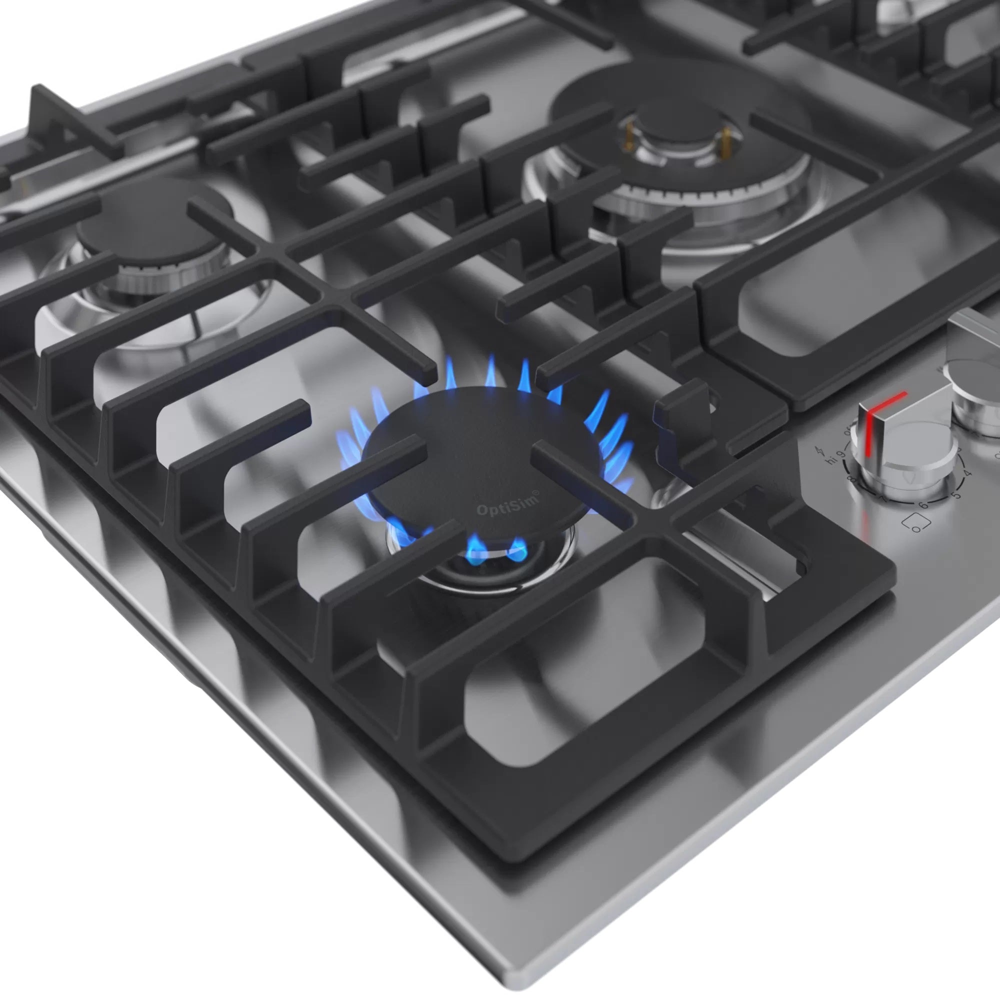 Bosch - 31 Inch Gas Cooktop in Stainless - NGM8059UC