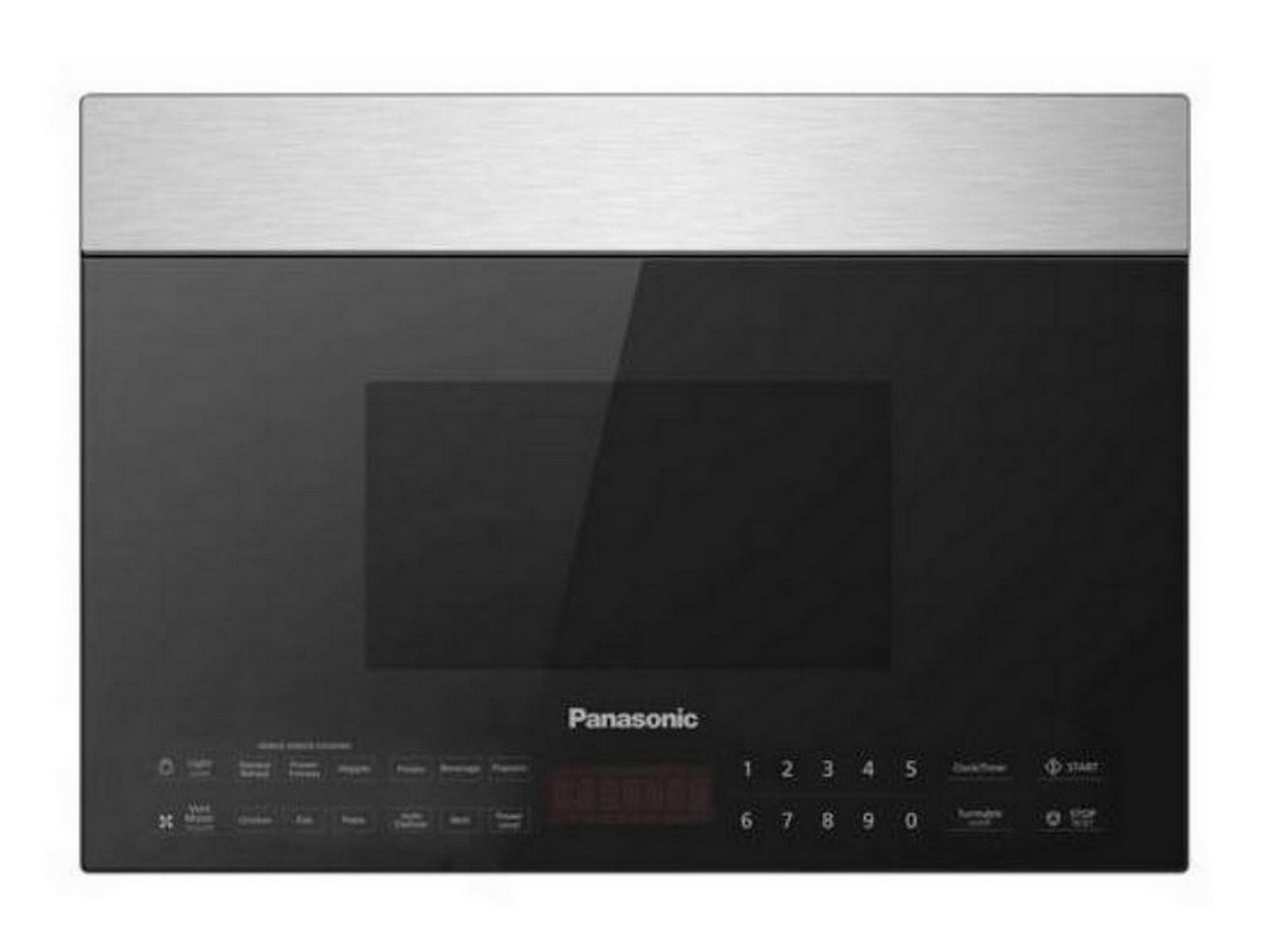 Panasonic - 1.4 cu. Ft  Over the range Microwave in Stainless - NNSG138S