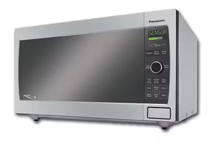 Panasonic - 1.2 cu. Ft  Counter top Microwave in Stainless - NNT695S