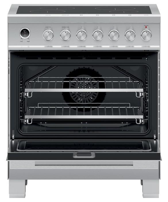 Fisher Paykel - 3.5 cu. ft Induction Range in Stainless (Premium Floor Model) - OR30SDI6X1