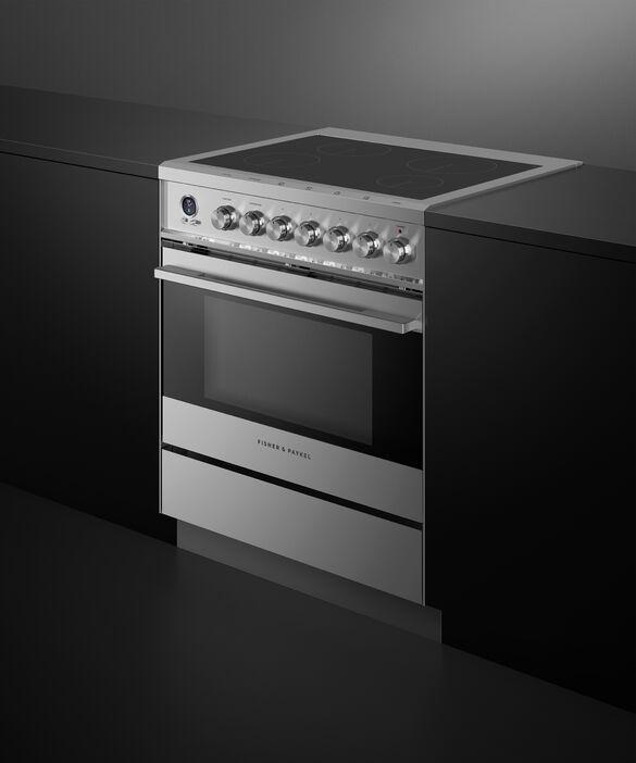 Fisher Paykel - 3.5 cu. ft Induction Range in Stainless (Premium Floor Model) - OR30SDI6X1