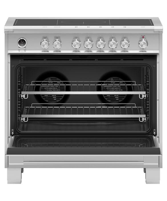 Fisher Paykel - 4.9 cu. ft  Induction Range in Stainless (Open Box) - OR36SCI6X1