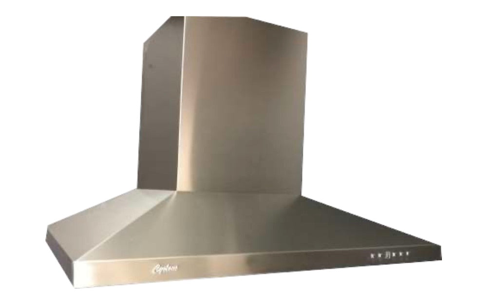 Cyclone - 35.5 Inch 550 CFM Wall Mount and Chimney Range Vent in Stainless - SCB51636SS-B3.CH13