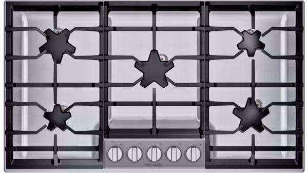 Thermador - 37 Inch Gas Cooktop in Stainless (Open Box) - SGSXP365TS