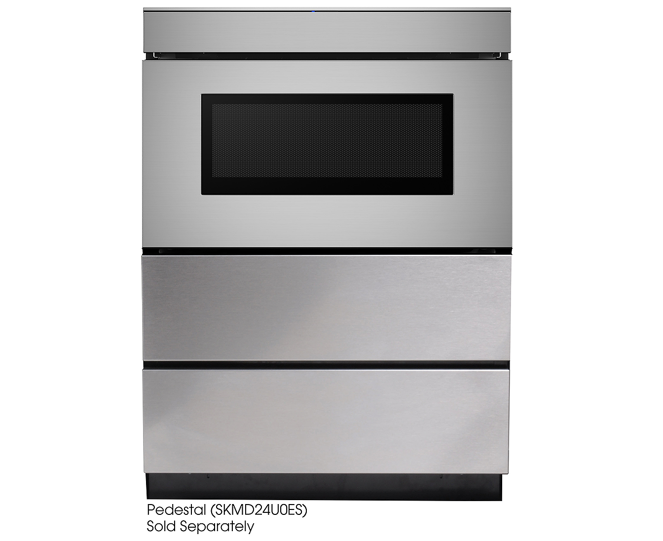 Sharp - 1.2 cu. Ft  Built In Microwave in Stainless - SMD2479KSC
