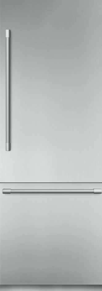 Thermador - 30 Inch 16 cu. ft Bottom Mount Refrigerator in Stainless - T30BB920SS