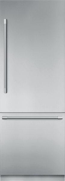 Thermador - 29.75 Inch 16 cu. ft Built In / Integrated Bottom Mount Refrigerator in Panel Ready (Open Box) - T30IB905SP
