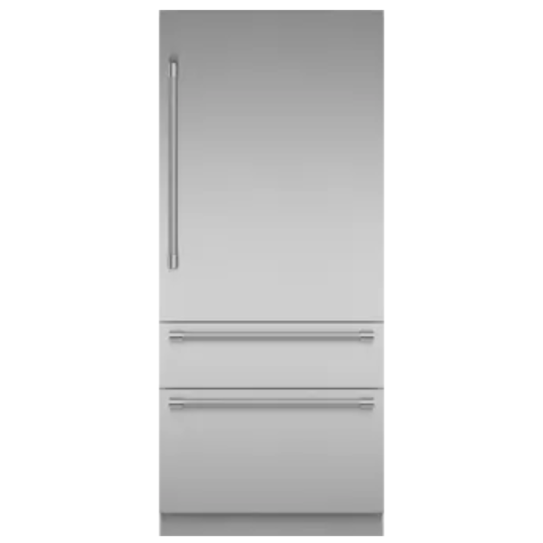 Thermador - 36 Inch 19 cu. ft Bottom Mount Refrigerator in Stainless - T36BB120SS