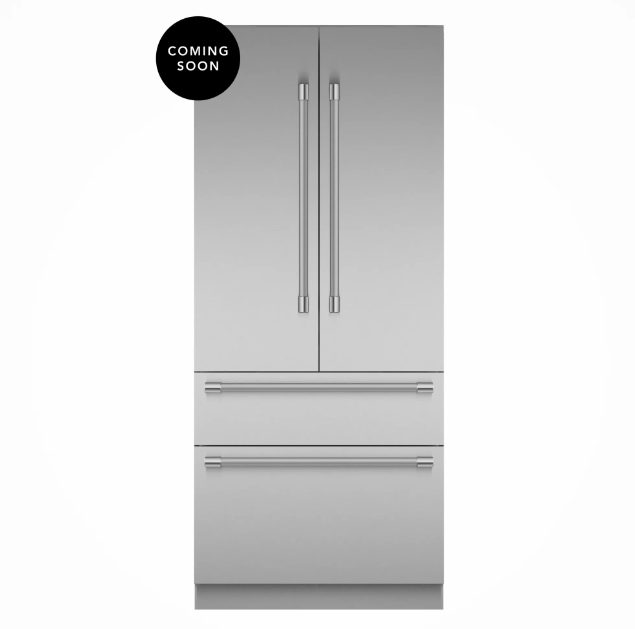 Thermador - 36 Inch 16.2 cu. ft French Door Refrigerator in Stainless - T36BT120NS