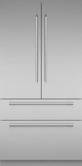 Thermador - 42 Inch 23.1 cu. ft French Door Refrigerator in Stainless - T42BT110NS