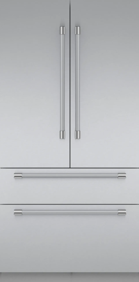 Thermador - 41.25 Inch 23.1 cu. ft French Door Refrigerator in Stainless - T42BT120NS