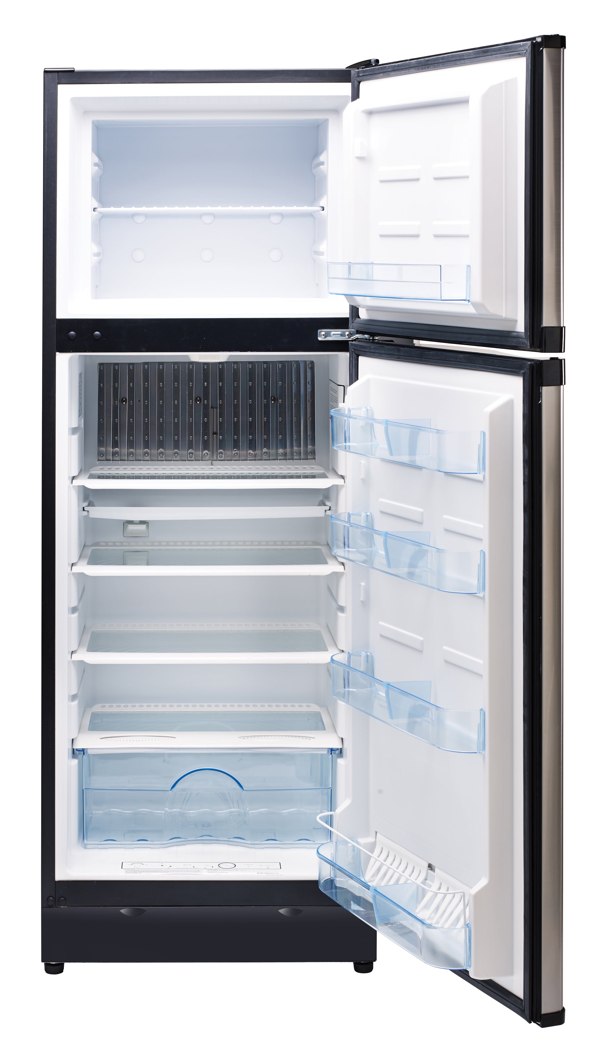 Unique Appliances - 23.5 Inch 10 cu. ft Top Mount Refrigerator in Stainless With CO Alarming Device - UGP-10C CM SS