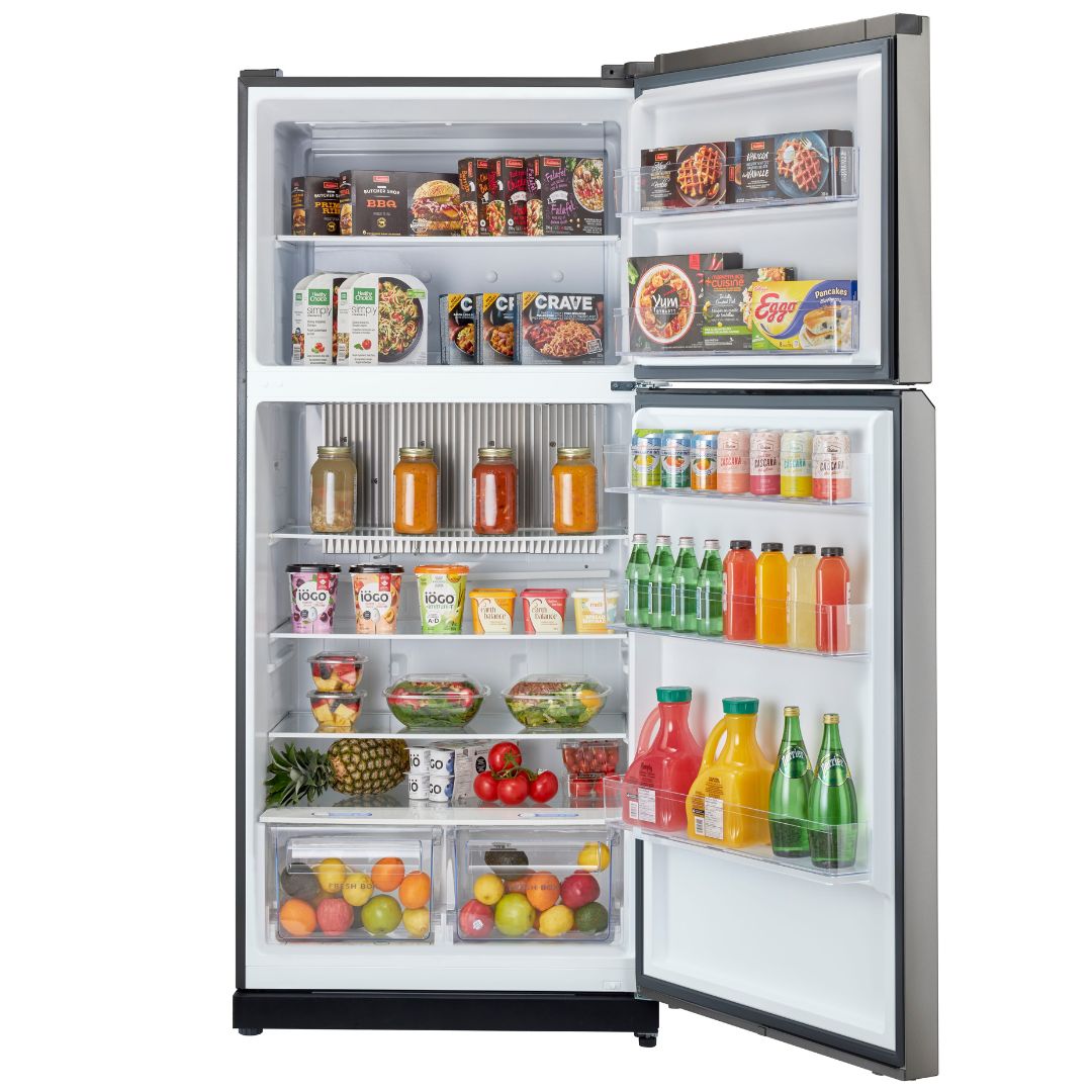 Unique Appliances - 34.6 Inch 19 cu. ft Top Mount Refrigerator in Stainless - UGP-19C CM SS