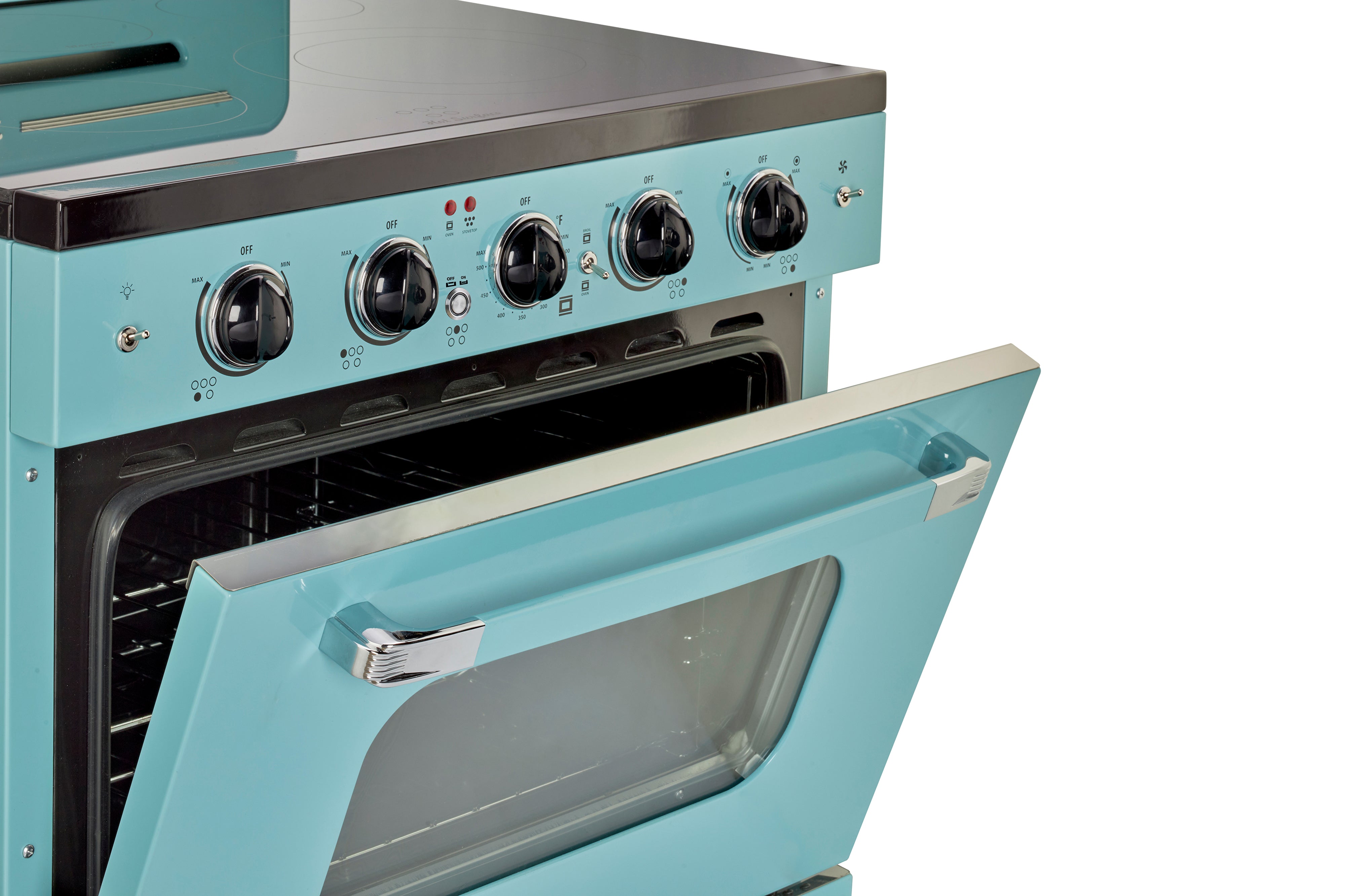 Unique Appliances - 3.9 cu. ft  Electric Range in Ocean Mist Turquoise - UGP-30CR EC T