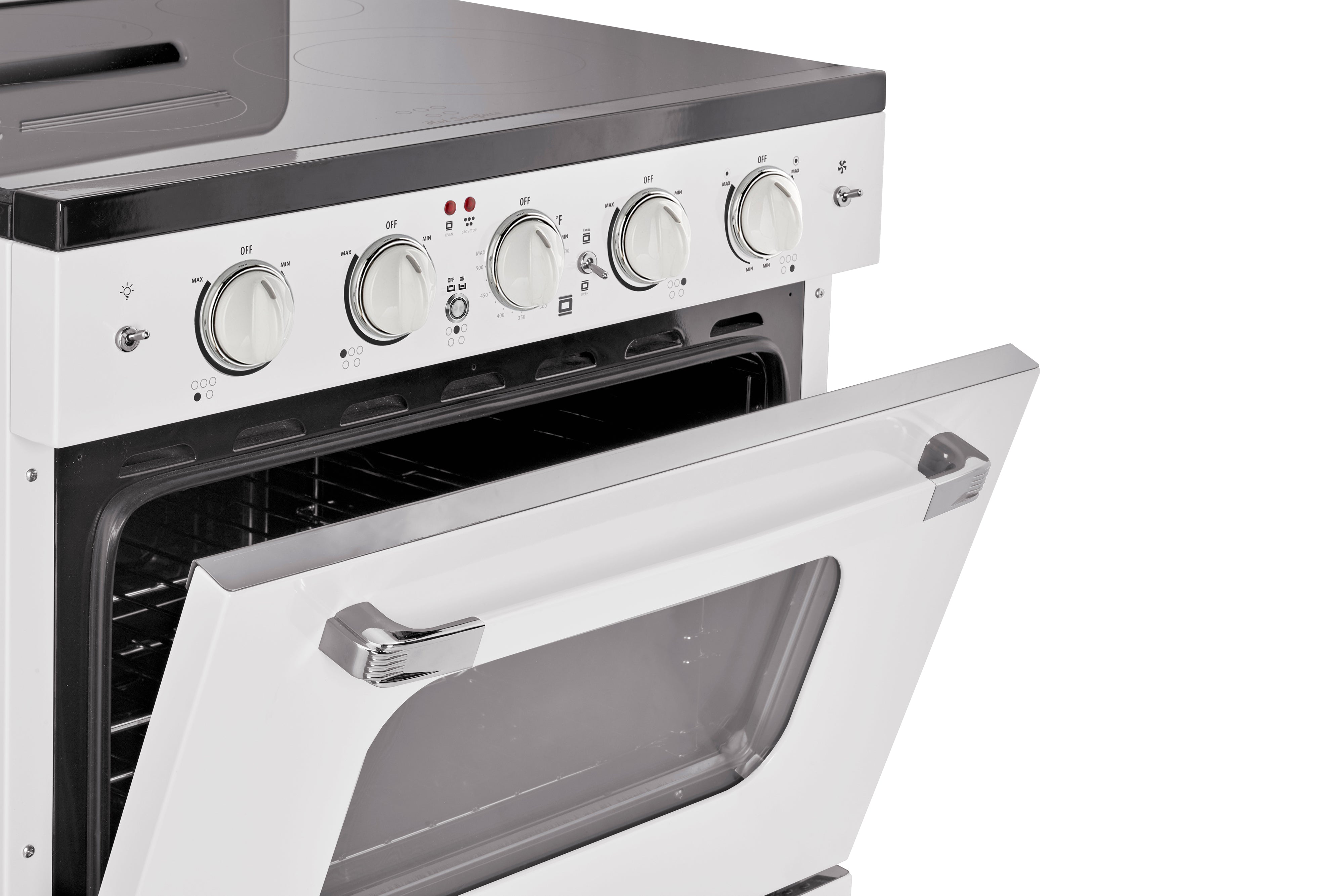 Unique Appliances - 3.9 cu. ft  Electric Range in Marshmallow White - UGP-30CR EC W