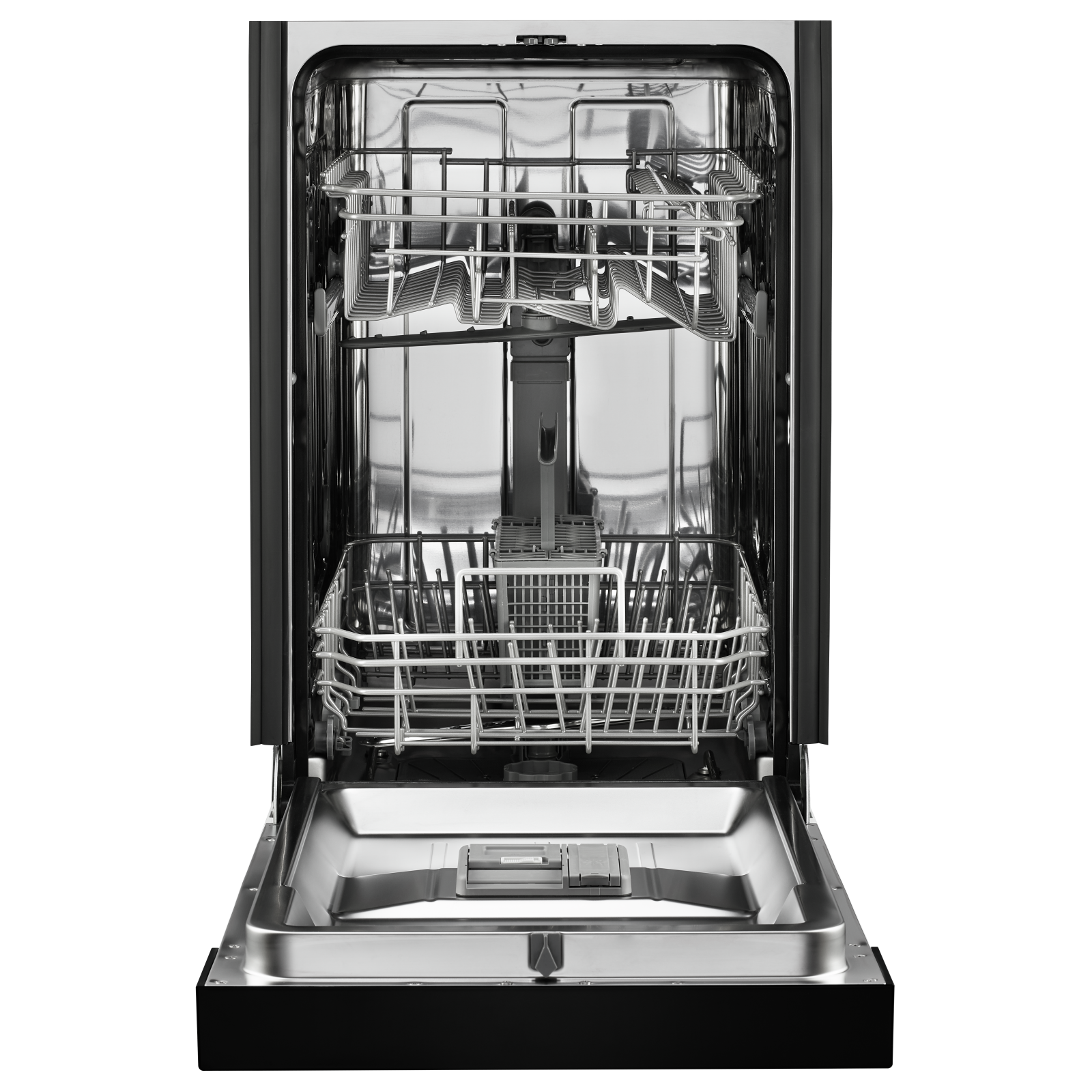 Whirlpool - 50 dBA Built In Dishwasher in Black - WDPS5118PB