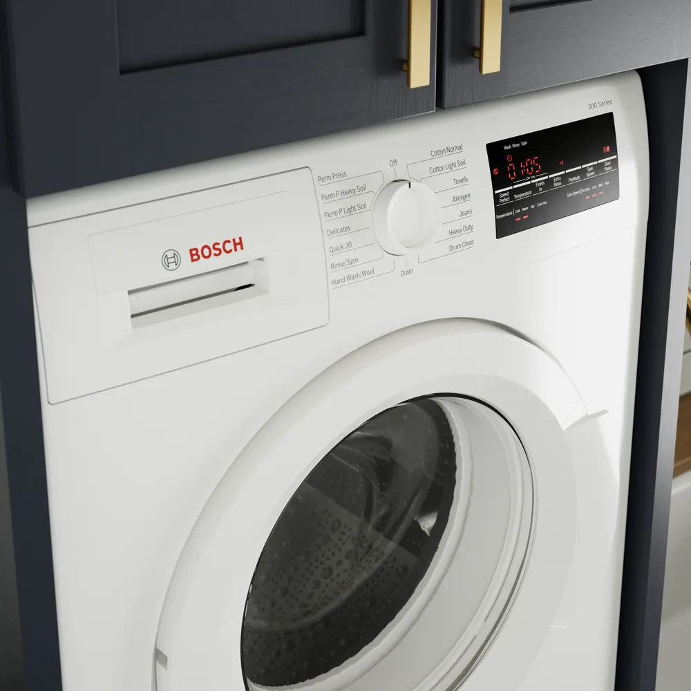 Bosch - 2.2 cu. Ft  Compact Washer in White - WGA12400UC