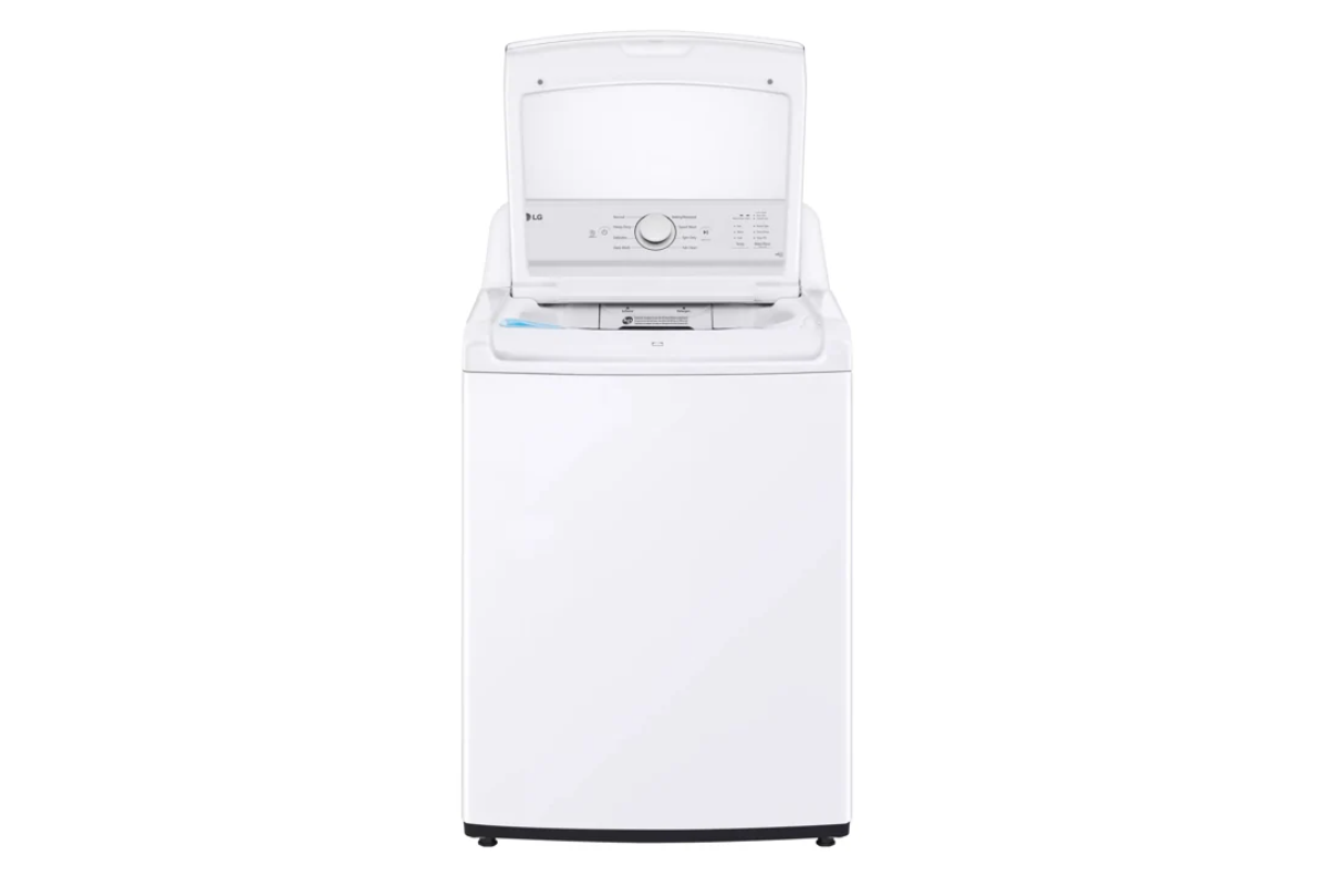 LG - 4.1 cu. Ft  Top Load Washer in White - WT6105CW