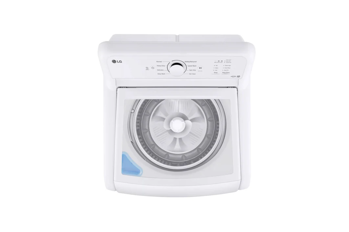 LG - 4.1 cu. Ft  Top Load Washer in White - WT6105CW