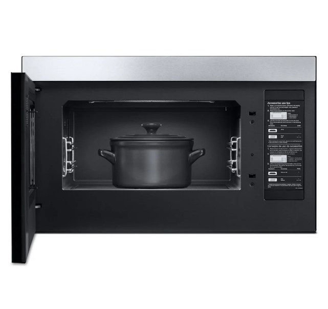 JennAir - 1.1 cu. Ft  Over the range Microwave in Stainless - YJMHF730RBL