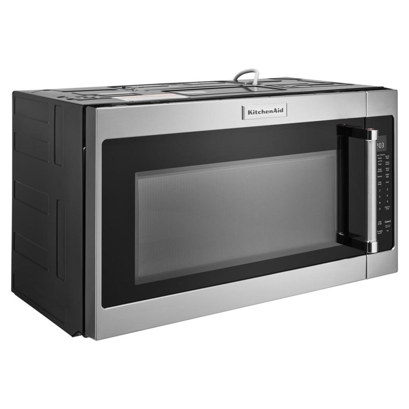 KitchenAid - 2 cu. Ft  Over the range Microwave in Stainless Steel - YKMHS120ES