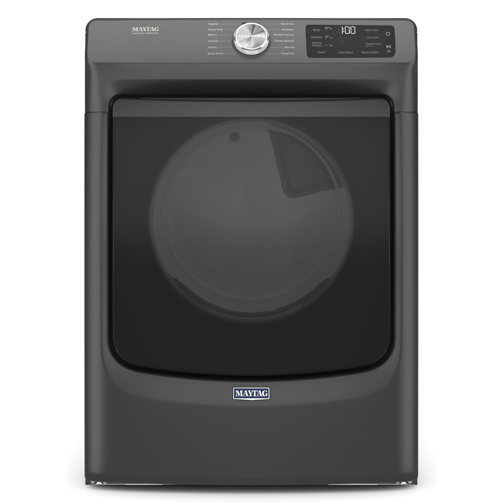 Maytag - 7.3 cu. Ft  Electric Dryer in Black - YMED6630MBK