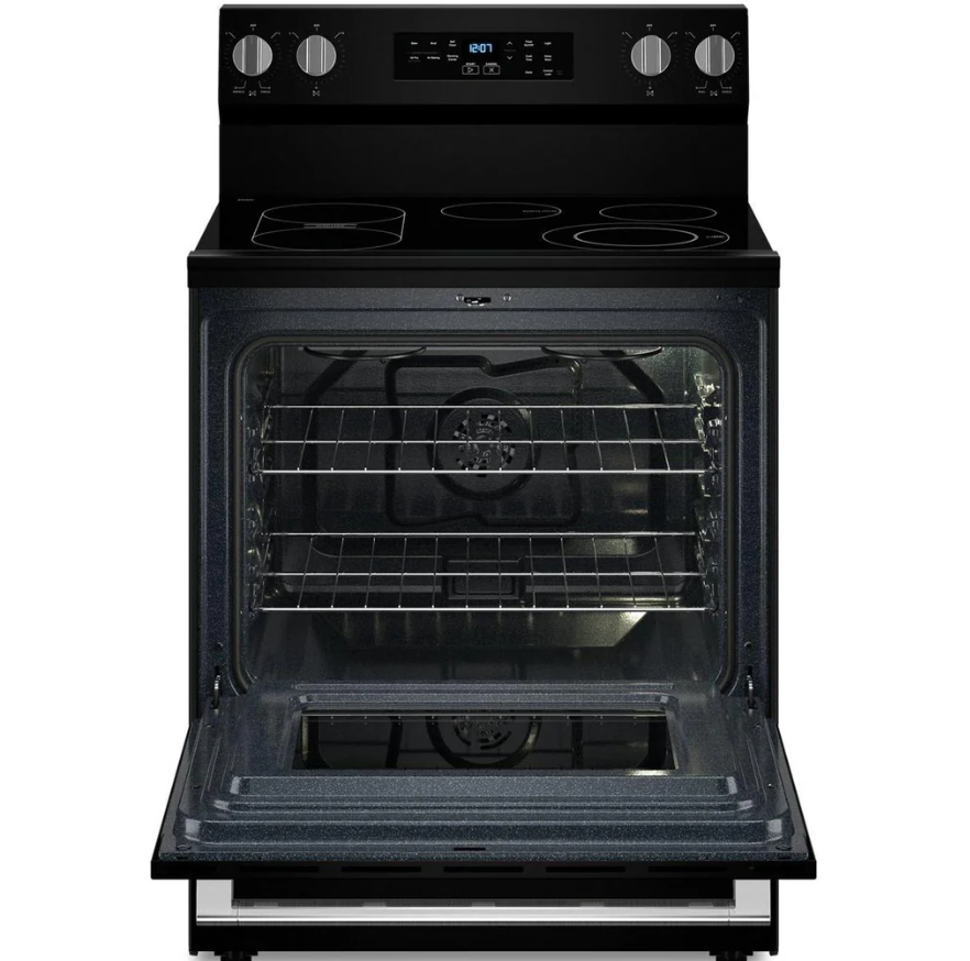 Maytag - 5.3 cu. ft  Electric Range in Black - YMFES6030RB