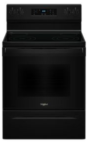 Whirlpool - 5.3 cu. ft  Electric Range in Black - YWFES3530RB