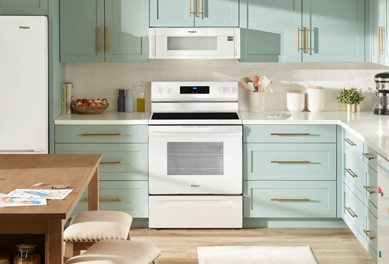 Whirlpool - 5.3 cu. ft  Electric Range in White - YWFES3530RW