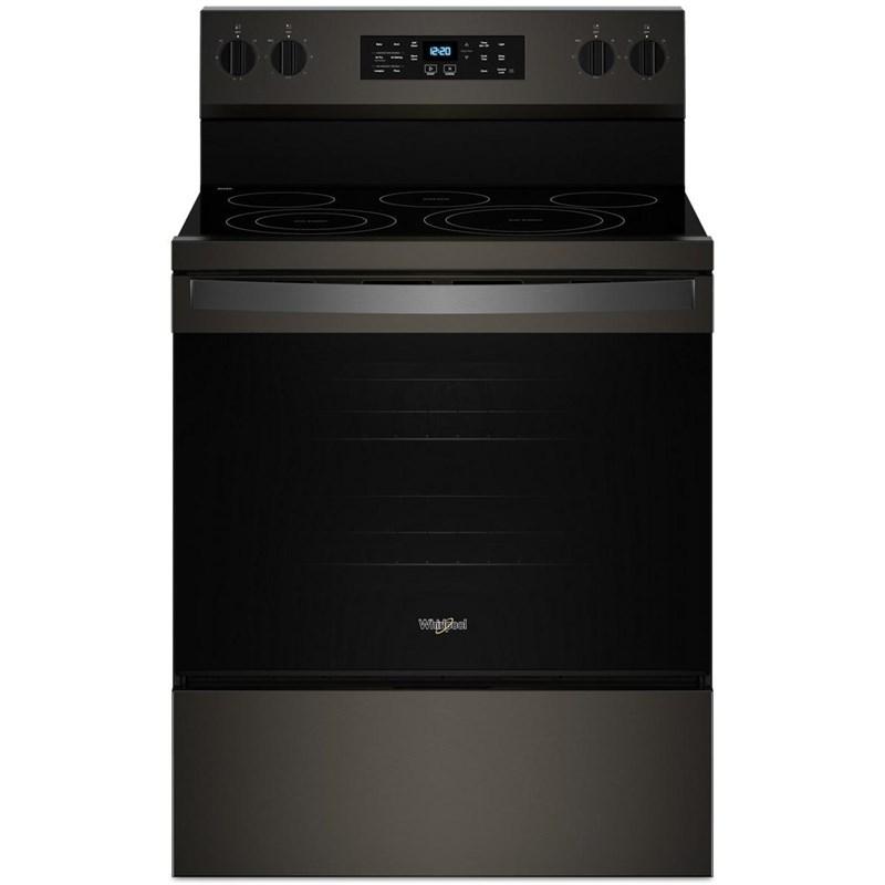 Whirlpool - 5.3 cu. ft  Electric Range in Black Stainless - YWFES5030RV