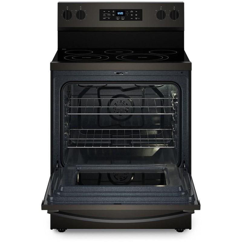 Whirlpool - 5.3 cu. ft  Electric Range in Black Stainless - YWFES5030RV