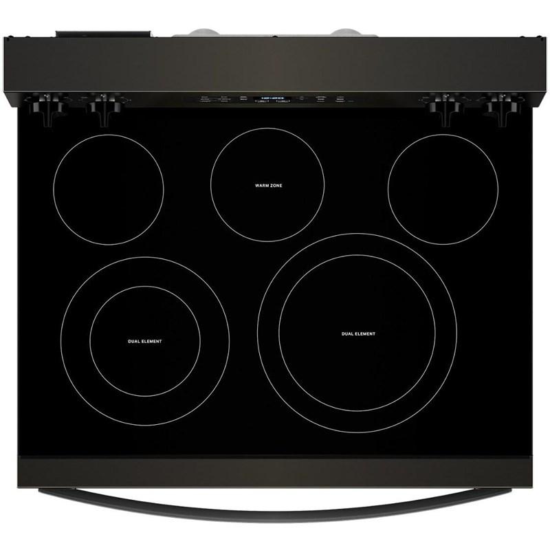 Whirlpool - 5.3 cu. ft  Electric Range in Black Stainless - YWFES5030RV