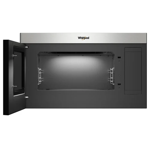 Whirlpool - 1.1 cu. Ft  Over the range Microwave in Stainless - YWMMF7330RZ