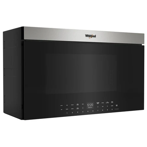 Whirlpool - 1.1 cu. Ft  Over the range Microwave in Stainless - YWMMF7330RZ