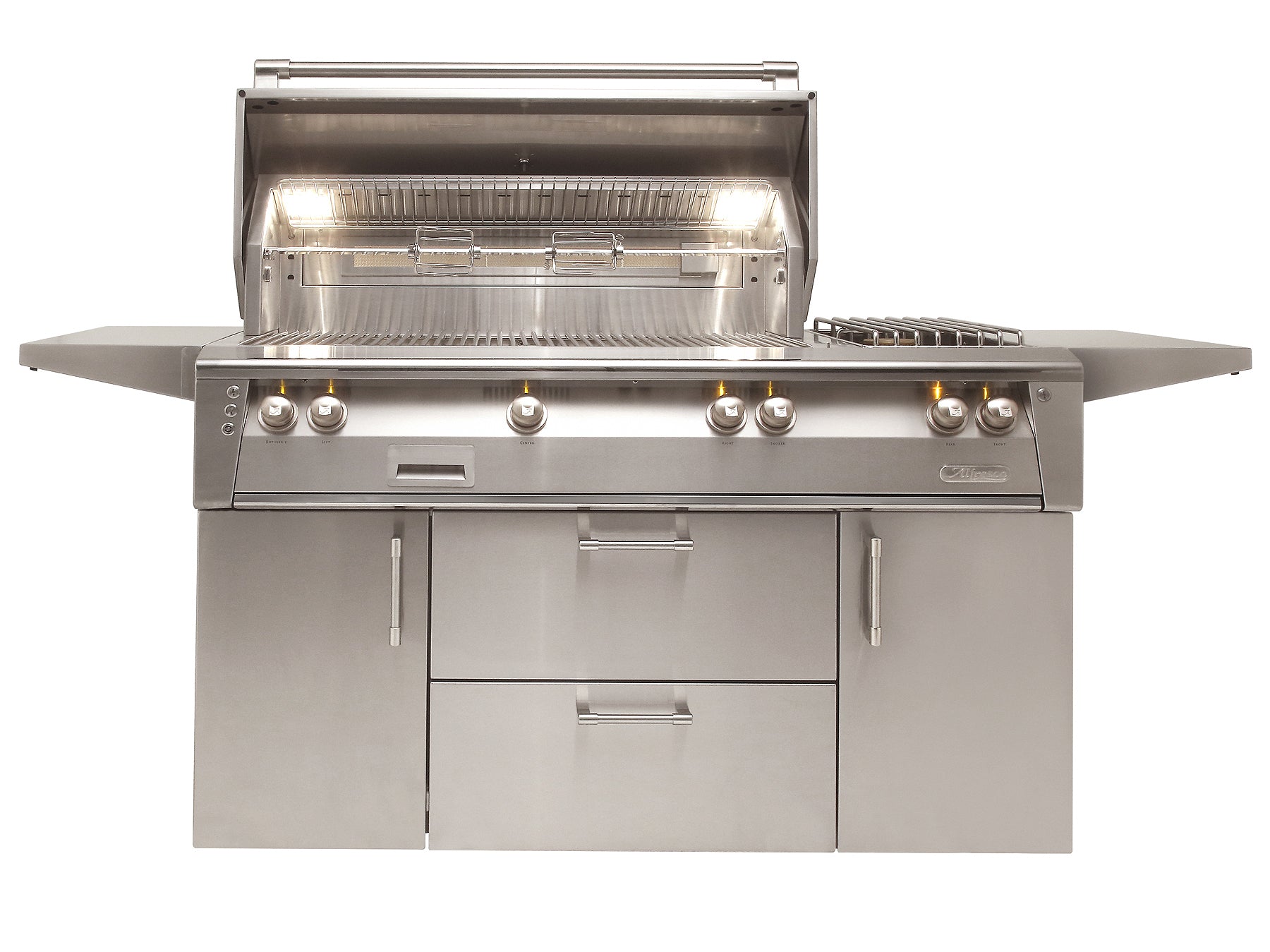 Alfresco - 3 Burner Natural Gas BBQ in Stainless - ALXE-56C