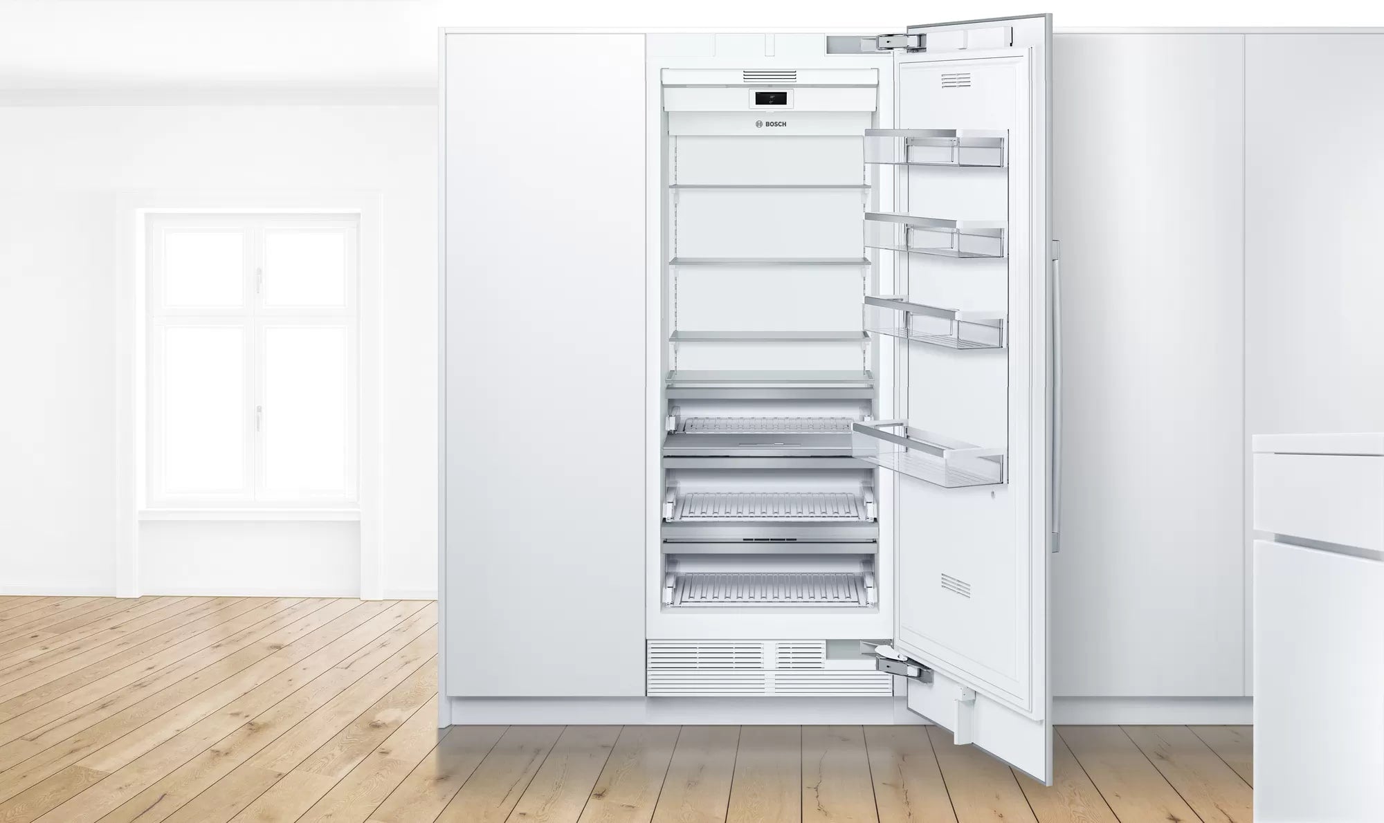 Bosch 29.75 Inch 16.8 cu. ft Built In Integrated All Fridge Refrig