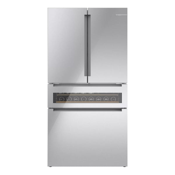 Bosch 35.625 Inch 20.5 cu. ft French Door Refrigerator in Stainless