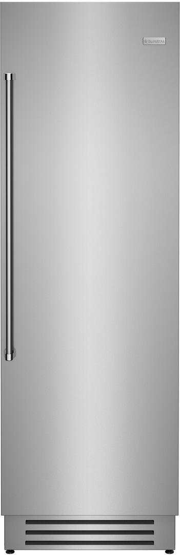 BlueStar - 23.375 Inch 12.99 cu. ft Built In / Integrated All Fridge Refrigerator in Stainless - BIR24R0PLT