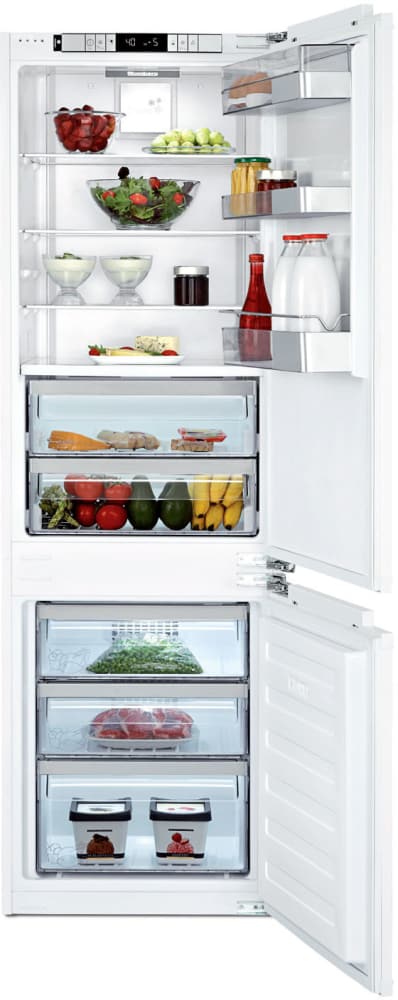 Blomberg - 21.9 Inch 8.4 cu. ft Built In / Integrated Bottom Mount Refrigerator in Panel Ready - BRFB1051FFBIN