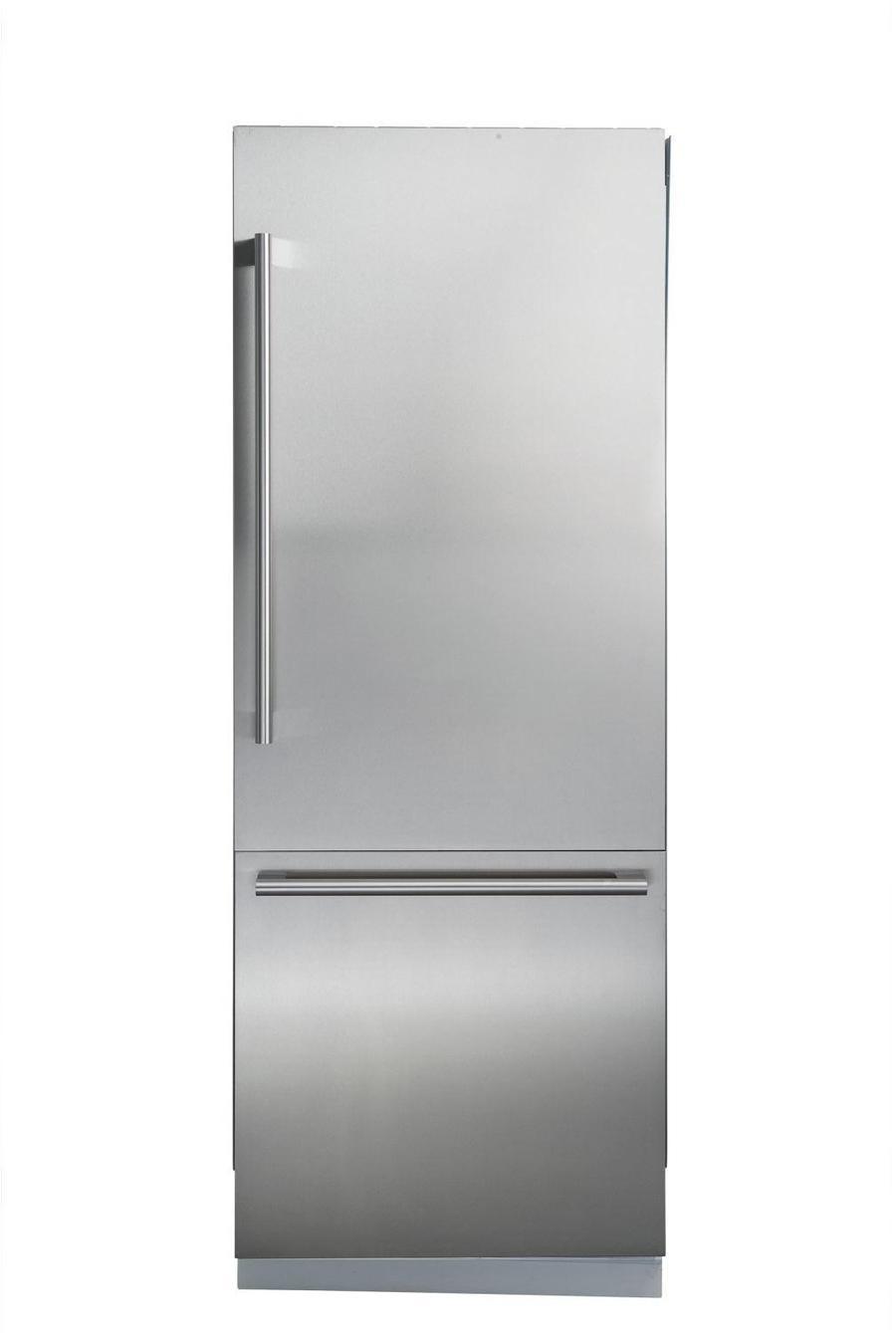 Blomberg - 29.8 Inch 16.4 cu. ft Built In / Integrated Bottom Mount Refrigerator in Stainless - BRFB1920SS