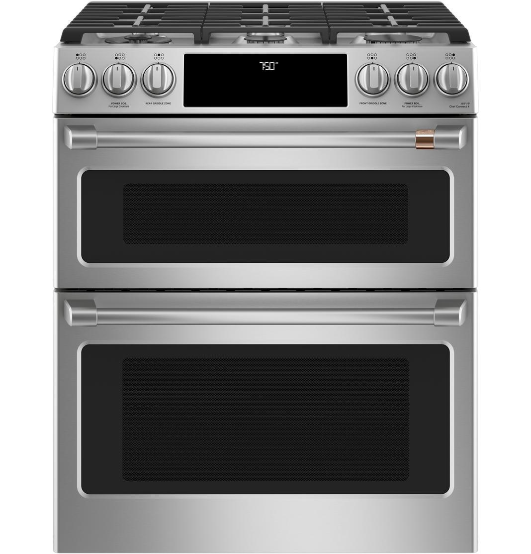 Café - 6.7 cu. ft  Gas Range in Stainless - CCGS750P2MS1