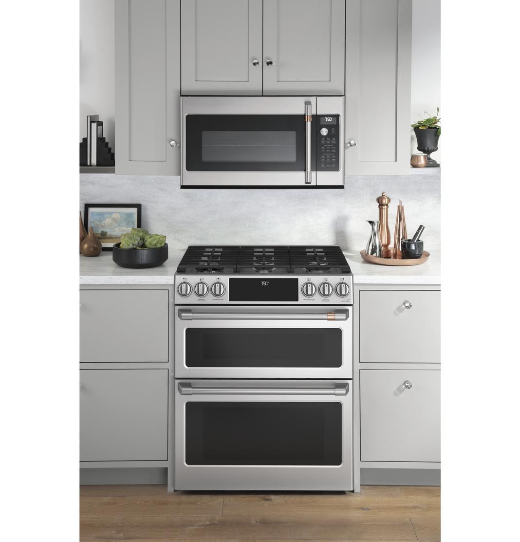 Café - 6.7 cu. ft  Gas Range in Stainless - CCGS750P2MS1