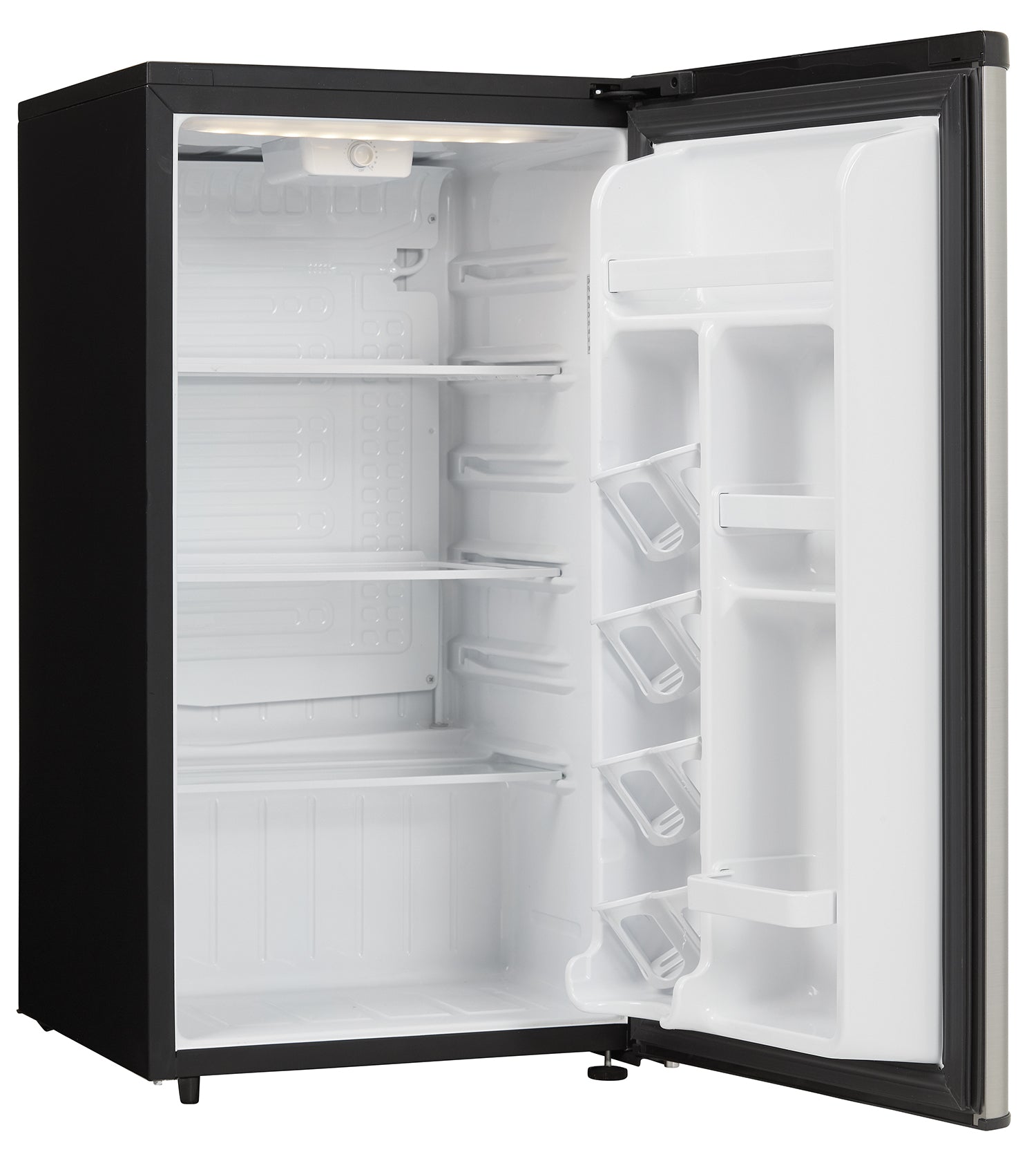 Danby - 17.7 Inch 3.3 cu. ft Mini Fridge Refrigerator in Black Stainless - DAR033A6BSLDB-6