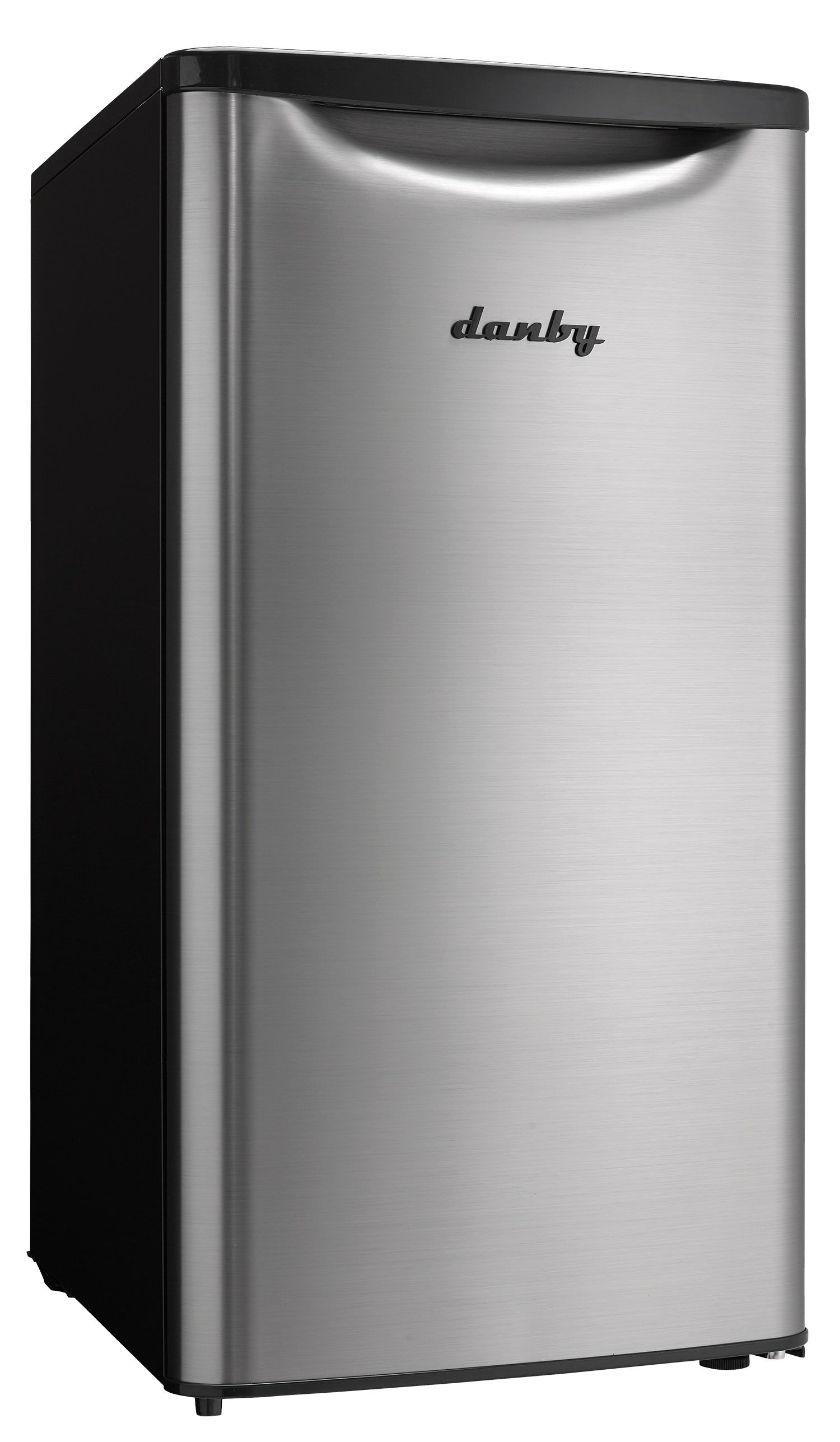 Danby - 17.7 Inch 3.3 cu. ft Mini Fridge Refrigerator in Black Stainless - DAR033A6BSLDB-6